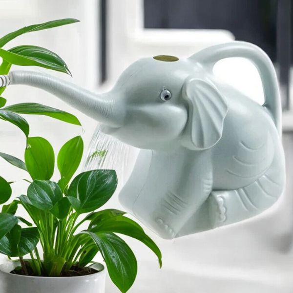 Arrosoir d'intérieur éléphant bleu