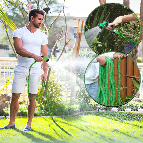 Tuyau d'arrosage extensible pour arroser le jardin