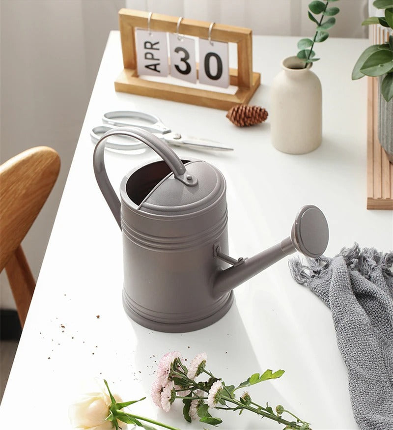 Arrosoir jardin gris