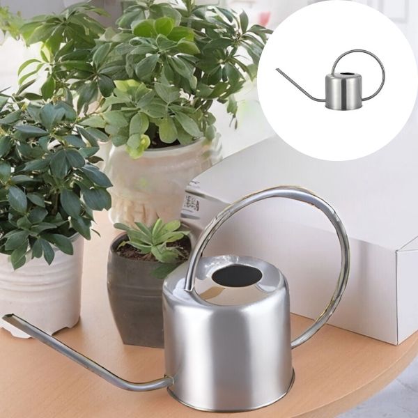 Litre arrosoir couleur argent