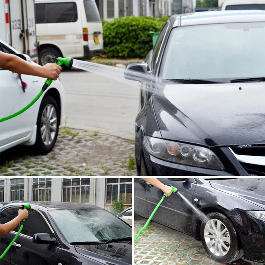 Tuyau d'arrosage extensible pour laver la voiture