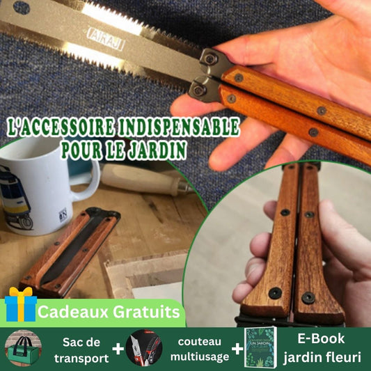 Flip-Saw™- La Scie Pliante en bois de AIRAJ - Unis-Vert Jardinage